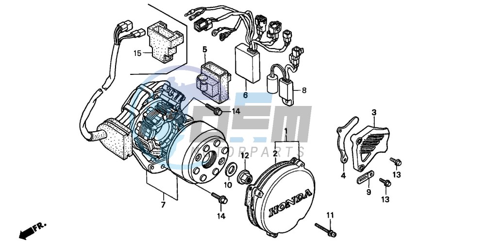 LEFT CRANKCASE COVER