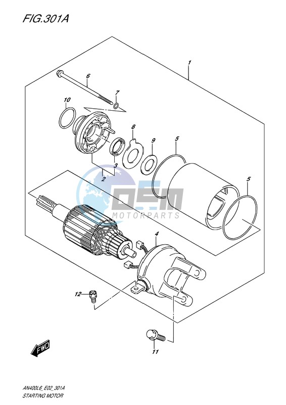 STARTING MOTOR