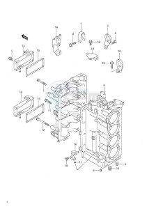 DF 60 drawing Cylinder Block