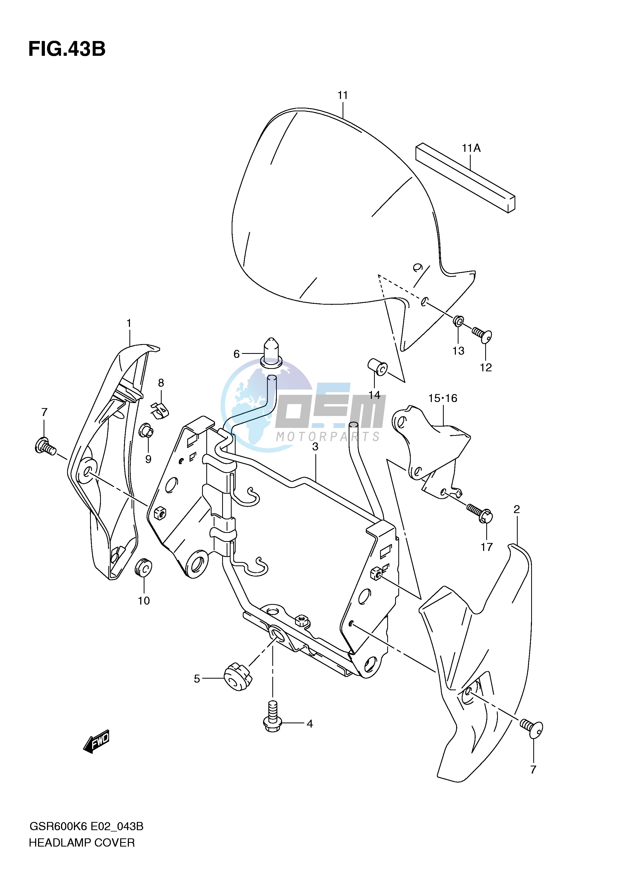 HEADLAMP COVER (MODEL K9)