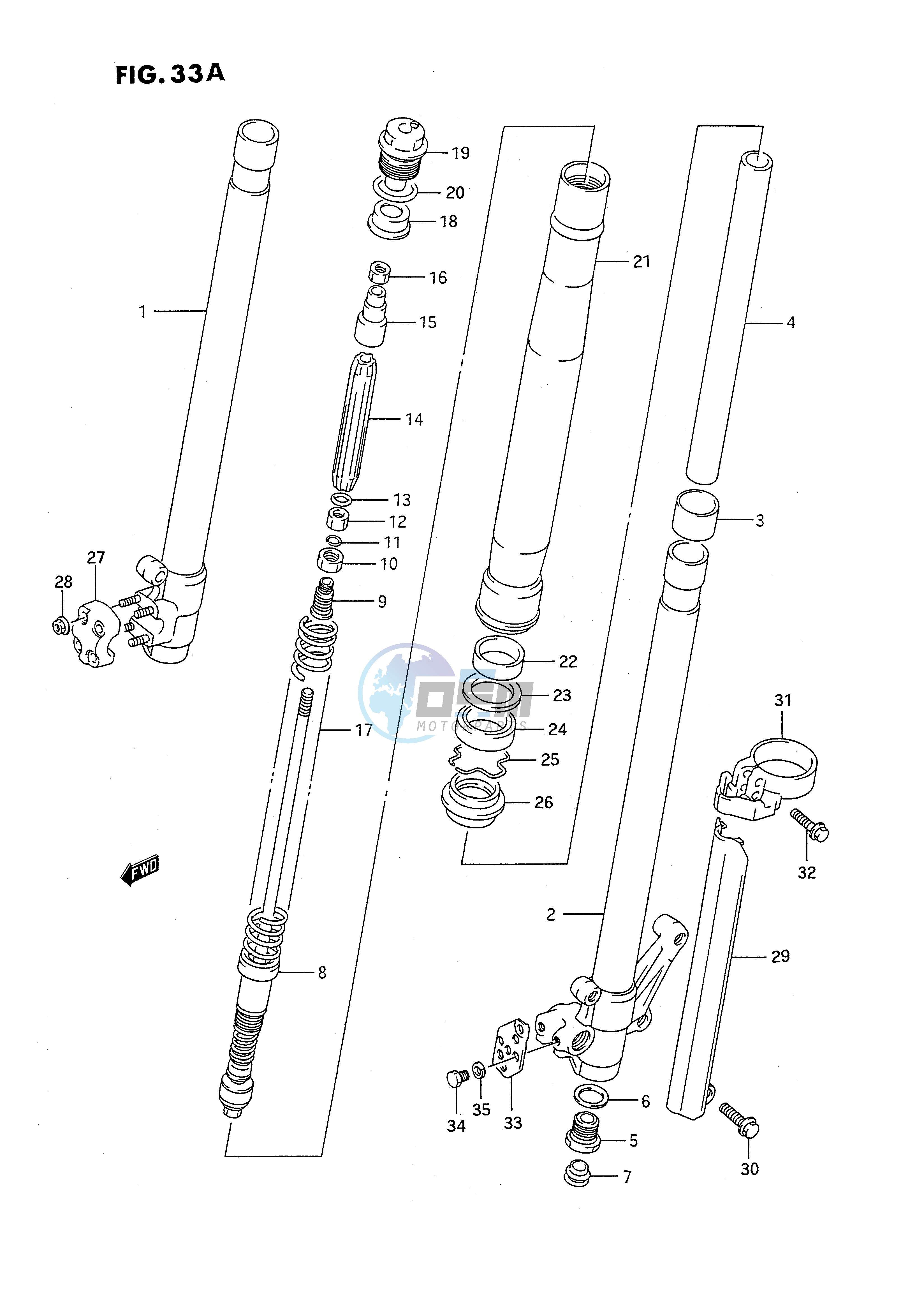 FRONT DAMPER (MODEL L)