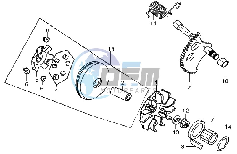 CLUTCH / V BELT