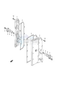 DF 250 drawing Exhaust Cover