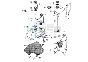 ELYSEO 125-150 - 125 cc drawing FUEL TANK