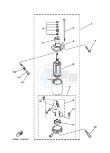 F25A drawing STARTER-MOTOR