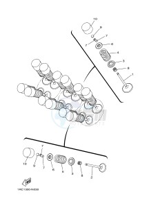 MTM850 MTM-850 XSR900 (B90L) drawing VALVE