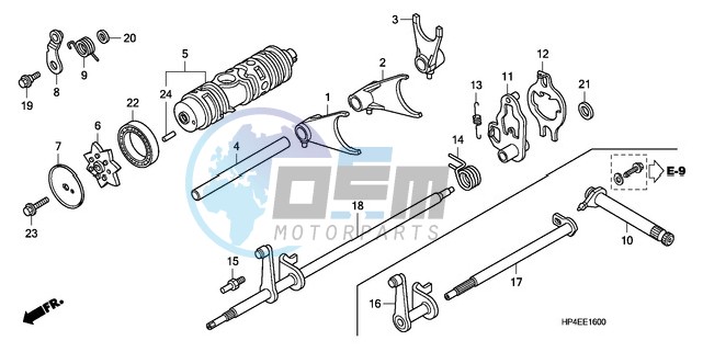 GEARSHIFT FORK