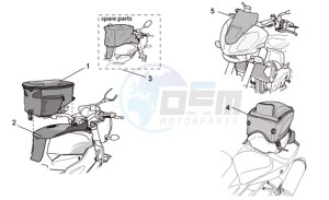 RSV 1000 Tuono drawing Acc. - Various II