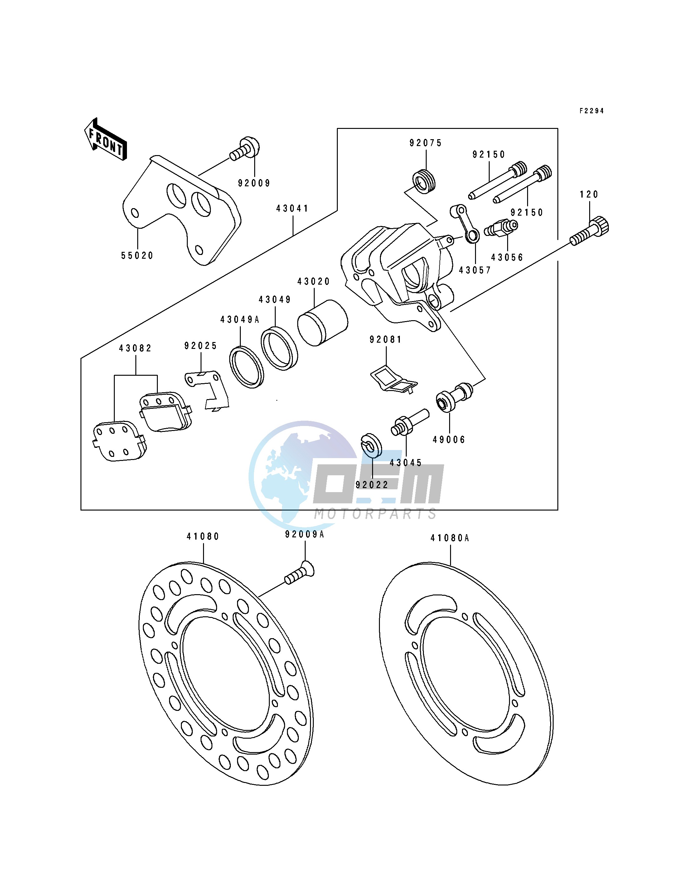 REAR CALIPER