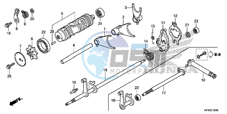 GEARSHIFT FORK