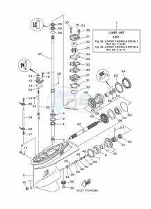 FT60GETX drawing LOWER-CASING-x-DRIVE-1