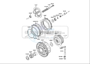 ZX-6R NINJA - 636 cc (EU) drawing CLUTCH