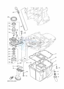 F100BETL drawing VENTILATEUR-DHUILE