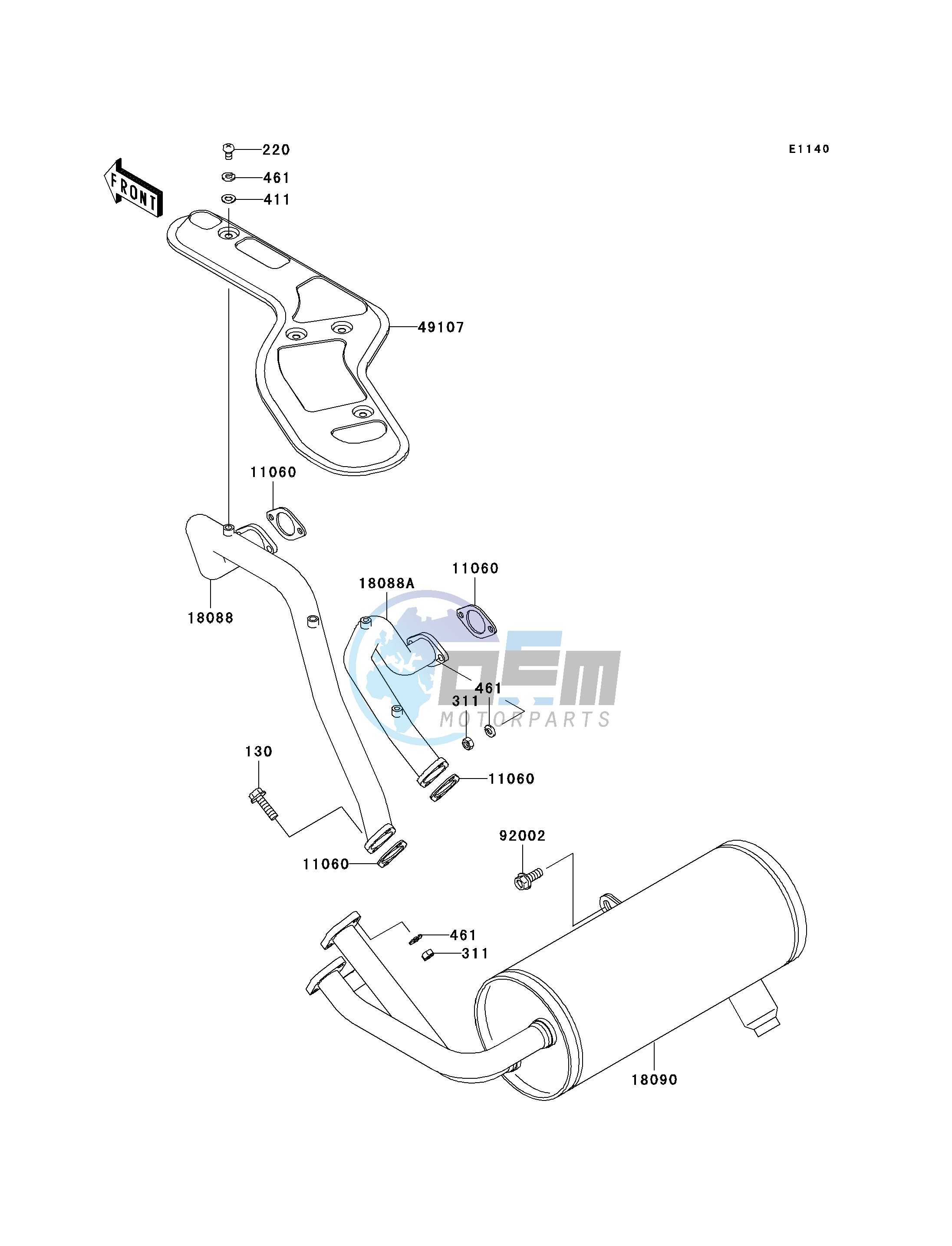 MUFFLER-- S- -