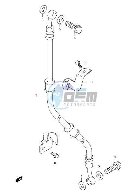 FRONT BRAKE HOSE