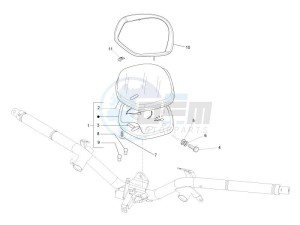 Liberty 125 4t e3 drawing Meter combination - Cruscotto