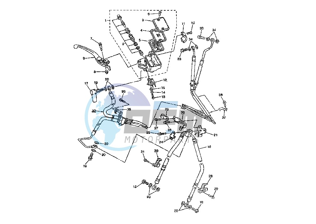 FRONT MASTER CYLINDER