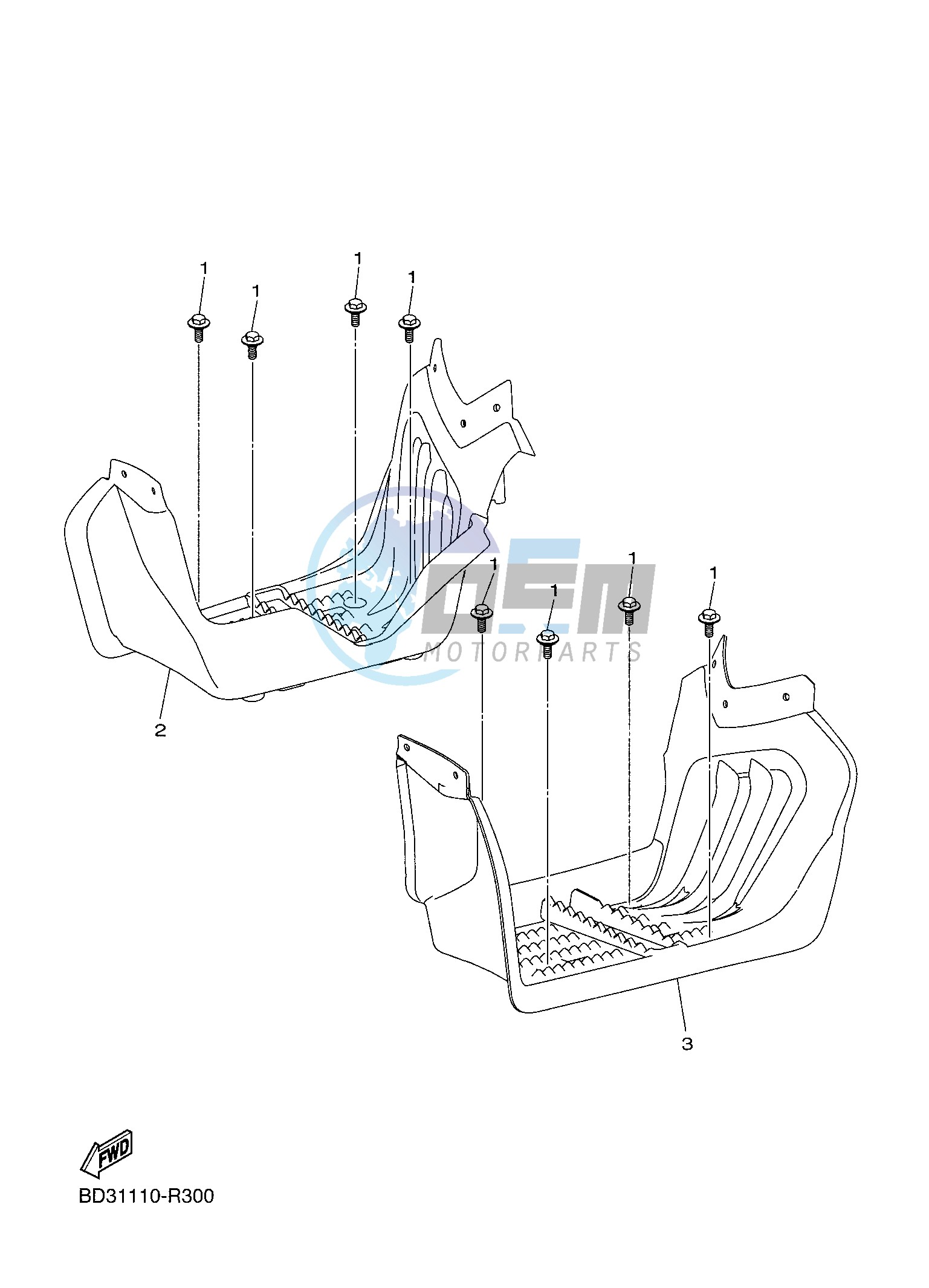 STAND & FOOTREST