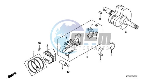 CRANKSHAFT/PISTON