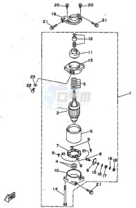 100A drawing STARTER-MOTOR