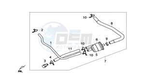 GTS 300i ABS drawing BREATHER CHAMBER