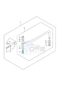 DF 25 V-Twin drawing Remocon Attachment