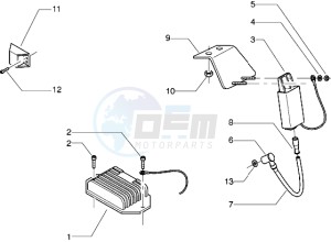 ICE 50 drawing Electronic control unit (ECU)-Vltage regulator