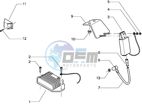 Electronic control unit (ECU)-Vltage regulator