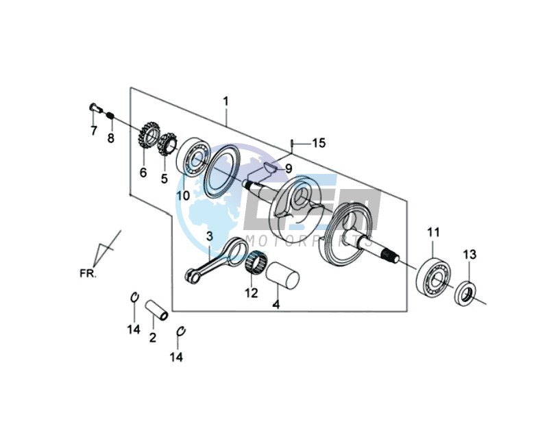 CRANKSHAFT / PISTON / PISTON RING