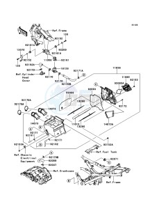 NINJA_250R EX250K9F GB XX (EU ME A(FRICA) drawing Air Cleaner