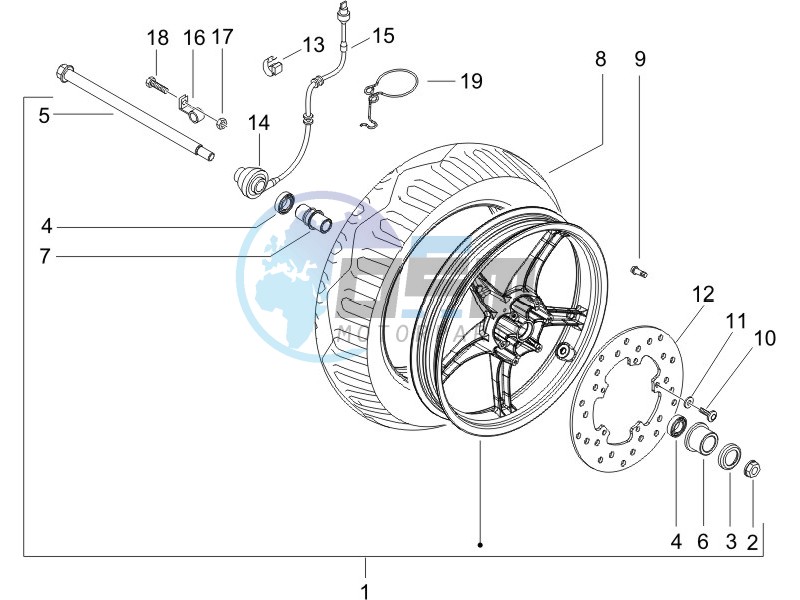 Front wheel