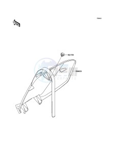 KX125 KX125M8F EU drawing Accessory