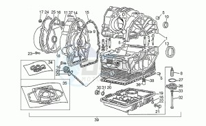 Nevada 750 drawing Crankcase