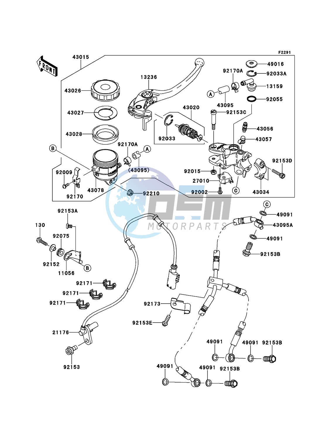 Front Master Cylinder