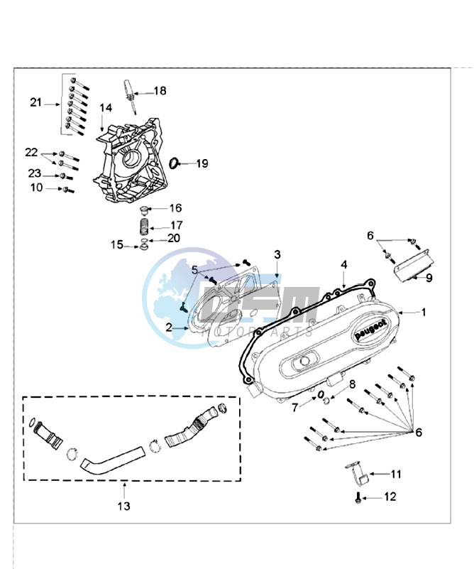 CRANKCASE COVER