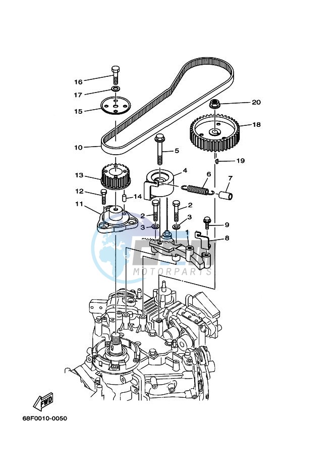 FUEL-PUMP-DRIVE-GEAR