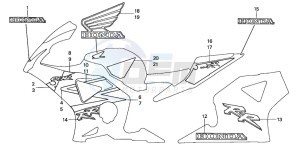 CBR900RR drawing STRIPE/MARK (7)