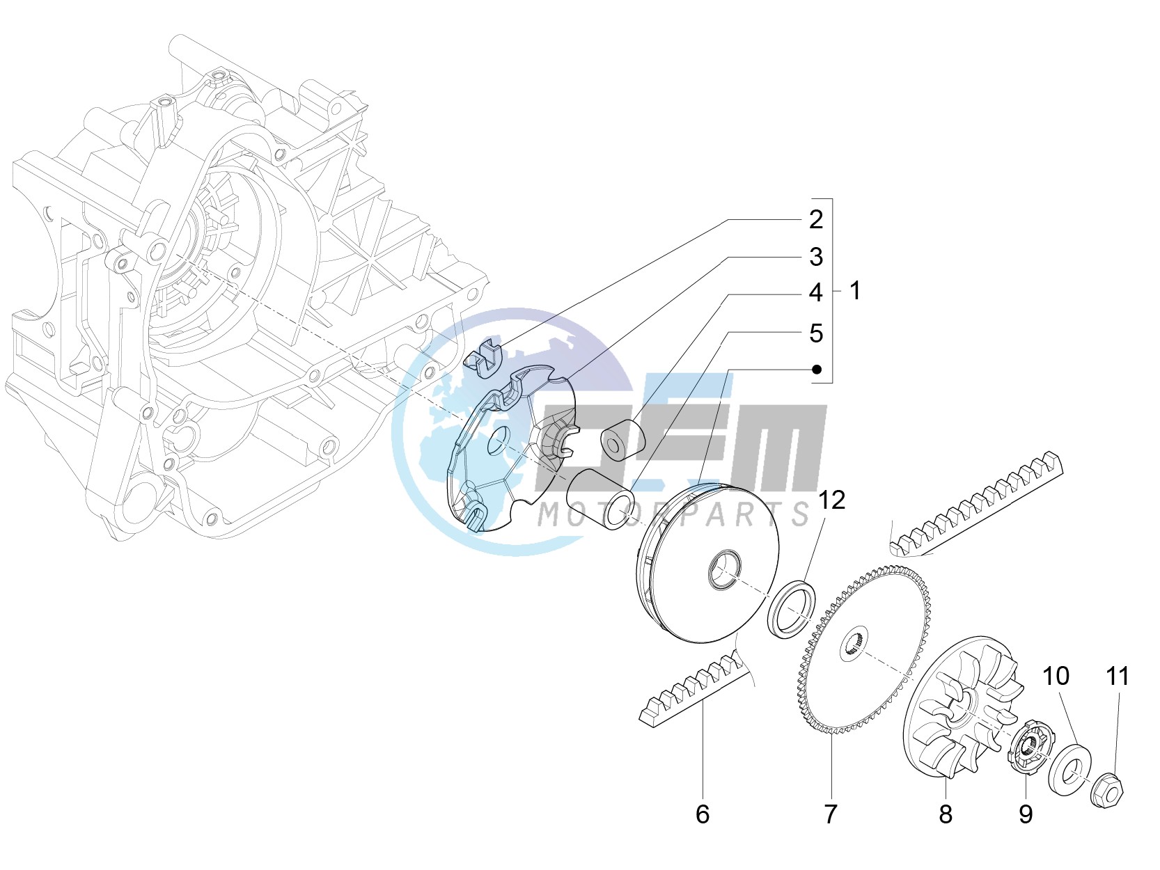 Driving pulley