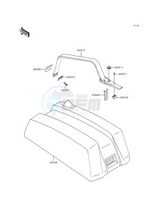 JS 550 C [550 SX] (C1-C5) [550 SX] drawing ENGINE HOOD