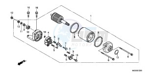 NC700XC drawing STARTING MOTOR