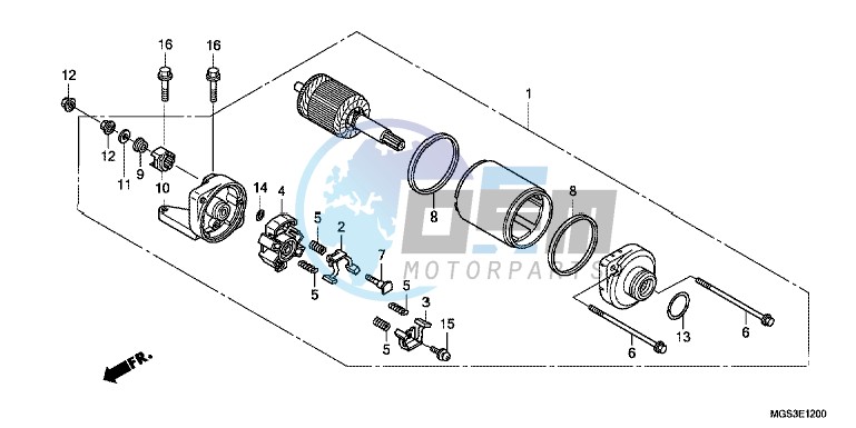 STARTING MOTOR