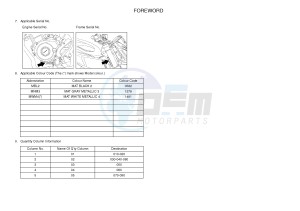 MT125 MT-125 (BR33 BR33 BR33 BR33 BR33) drawing .3-Foreword