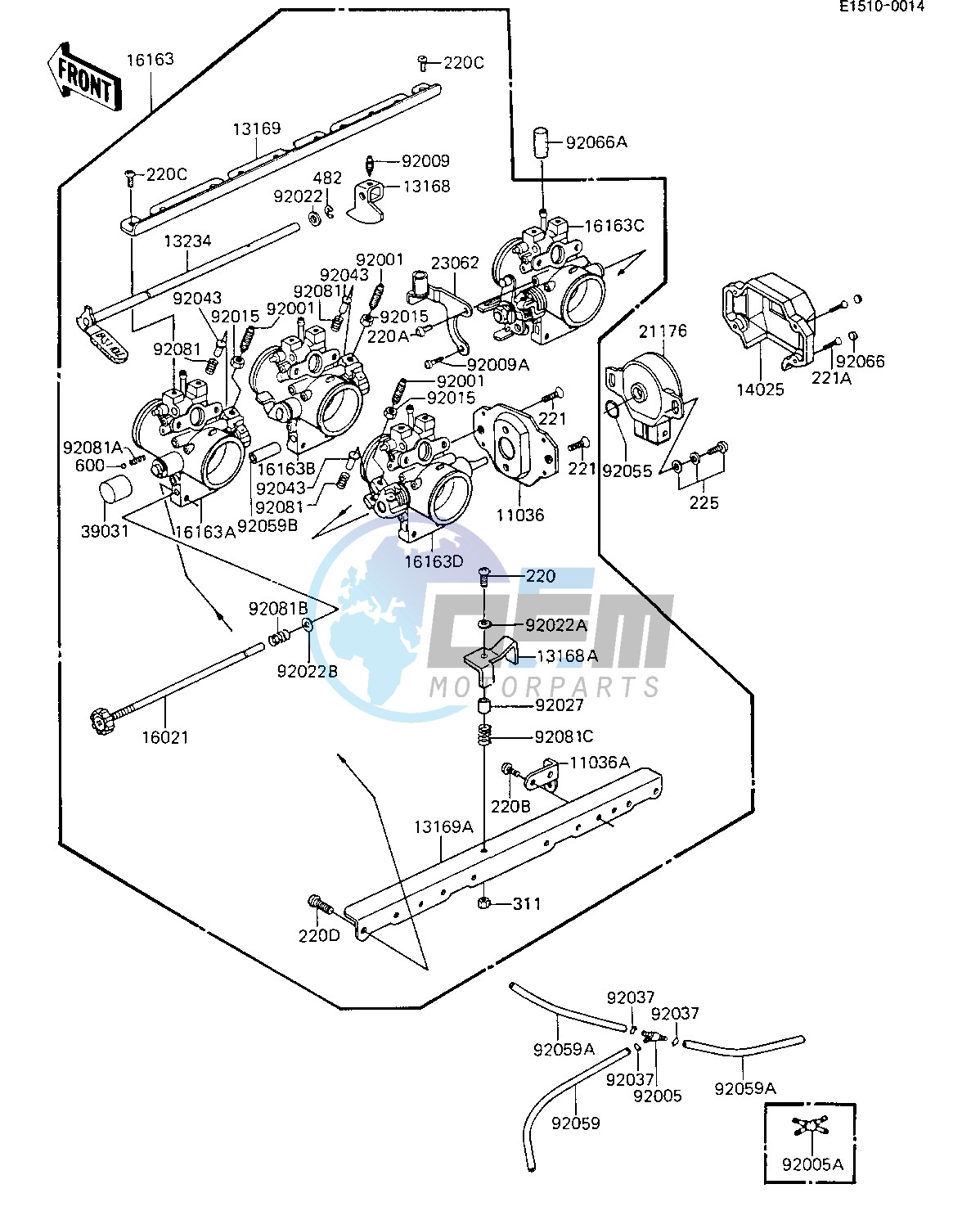 THROTTLE ASSY