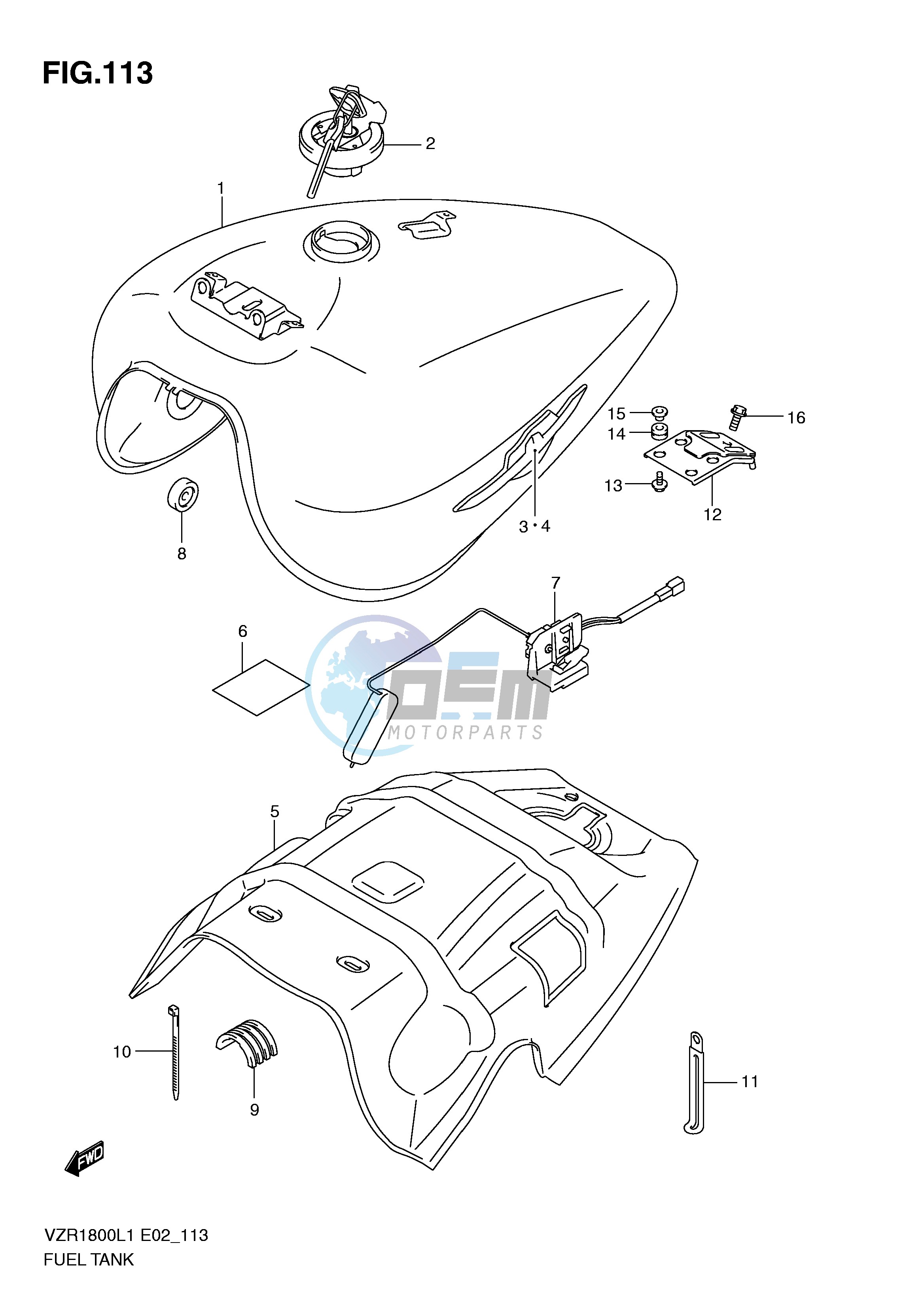 FUEL TANK (VZR1800UFL1 E19)