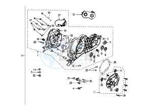 ELYSTAR - 125 cc drawing CRANKCASE