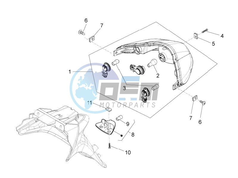 Tail light - Turn signal lamps