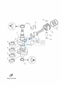 F40FEHD drawing CRANKSHAFT--PISTON