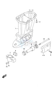 DF 50A drawing Drive Shaft Housing