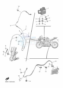 YZF690 YZF-R7 (BEB4) drawing ELECTRICAL 3