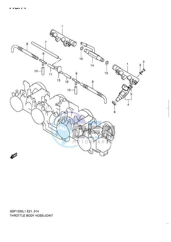 THROTTLE BODY HOSE-JOINT